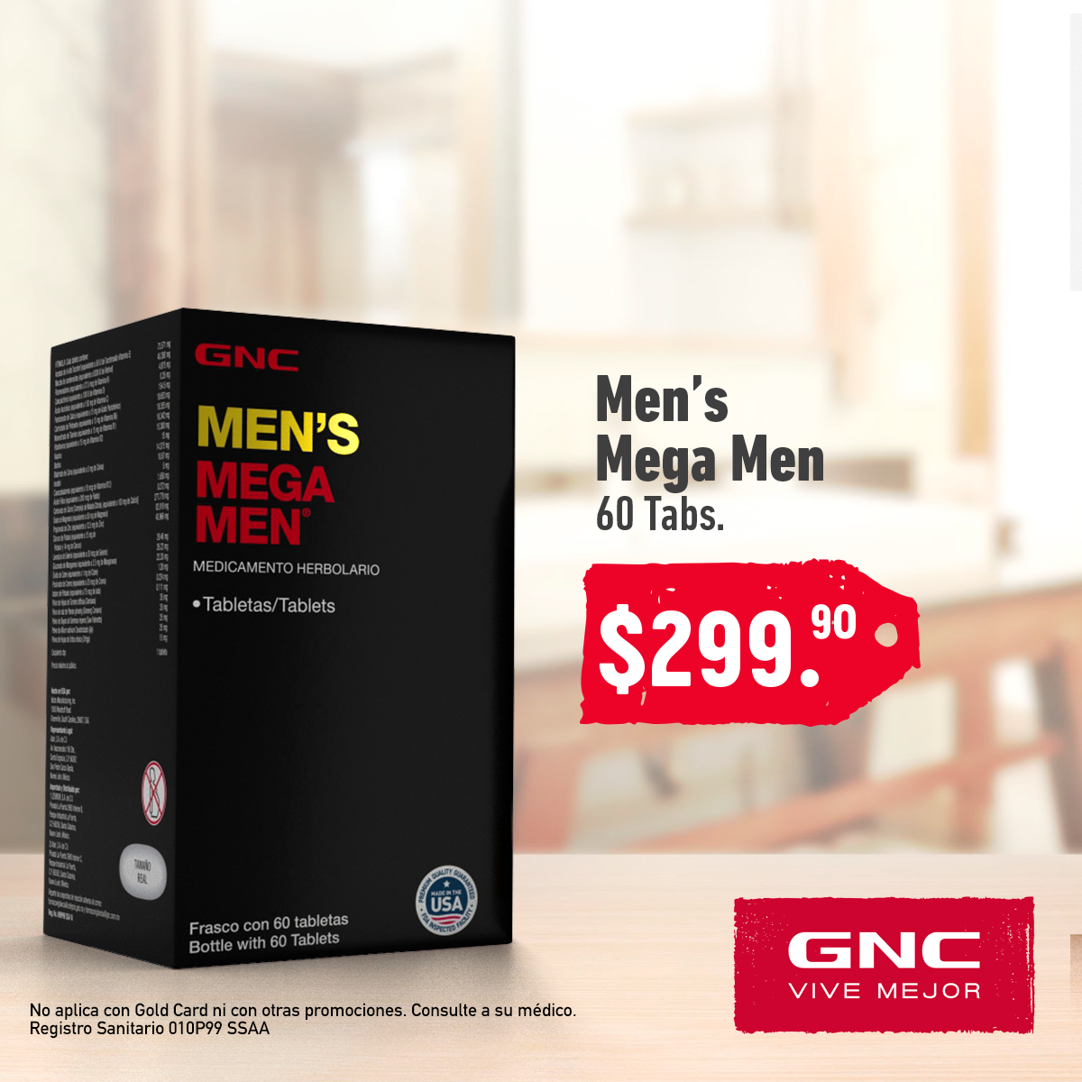GNC - Esenciales MEGA MEN